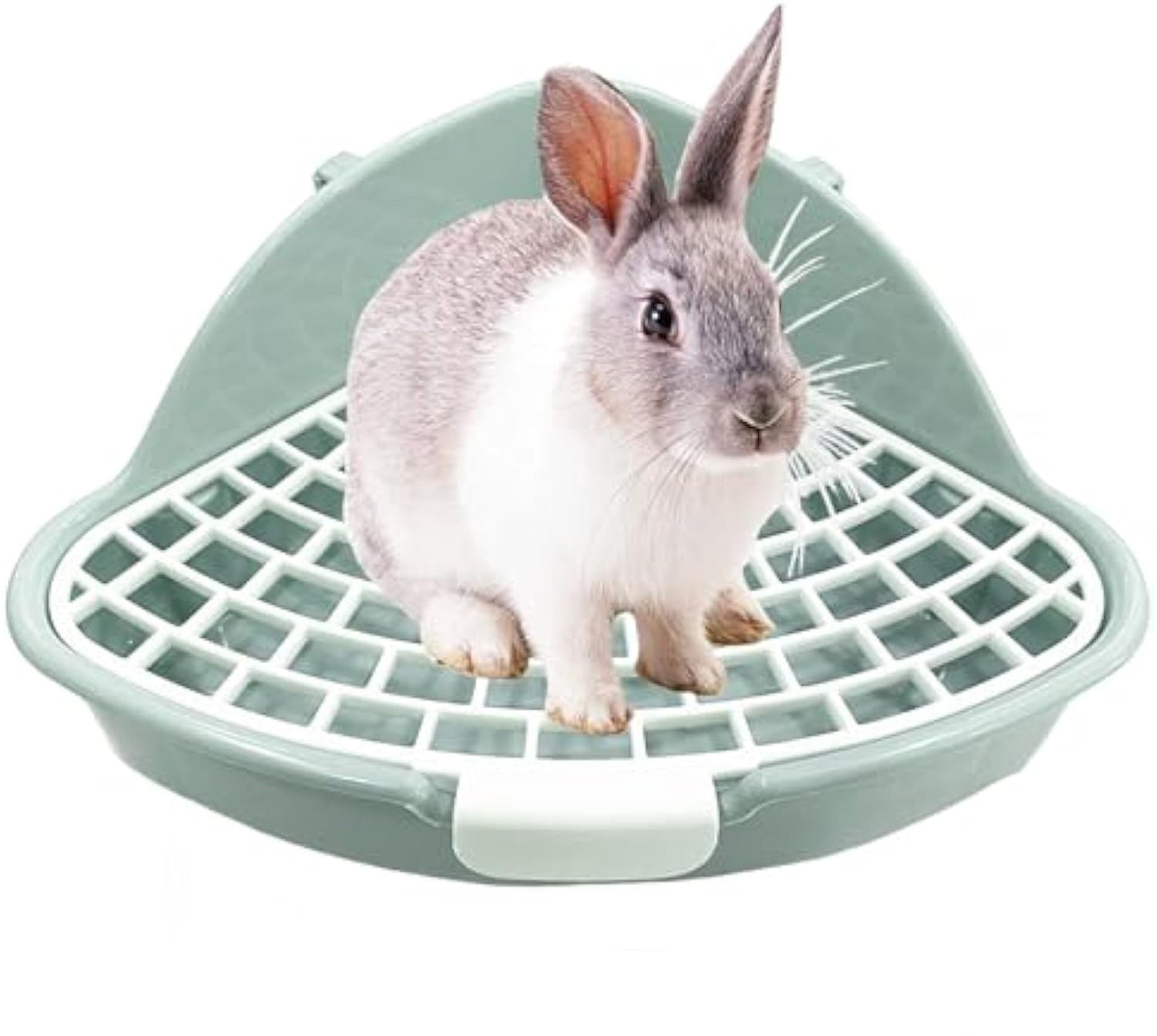 Rabbit Litter Box Bunny Corner Toilet Box Potty For Hamster Guinea Pig Ferret