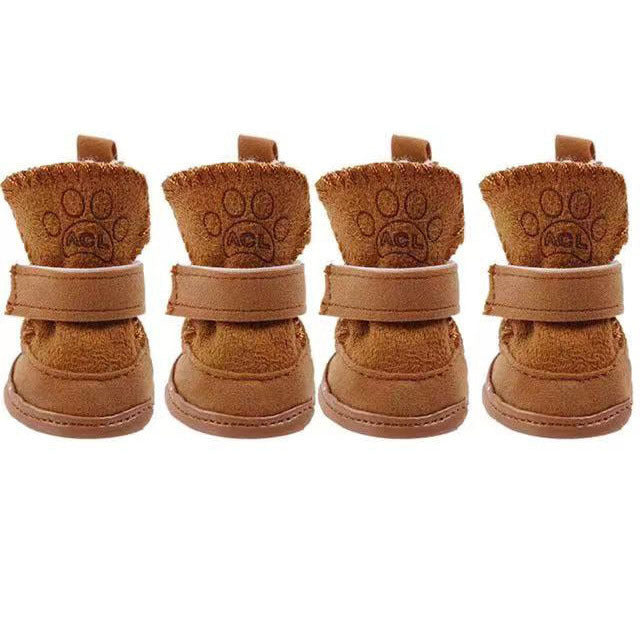 Pet Shoes Cotton Snow Boots Non-slip Bichon