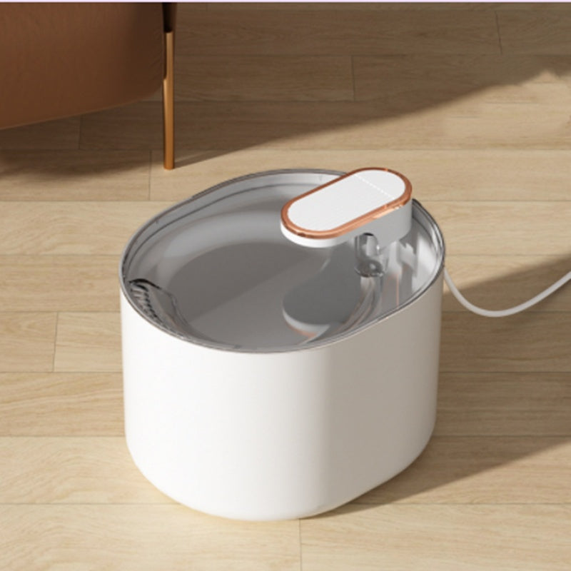 Automatic Water Fountain Mute Water Feeder Bowl USB Charge Auto Electric Feeder Drinking Dispenser For Cat or Dog