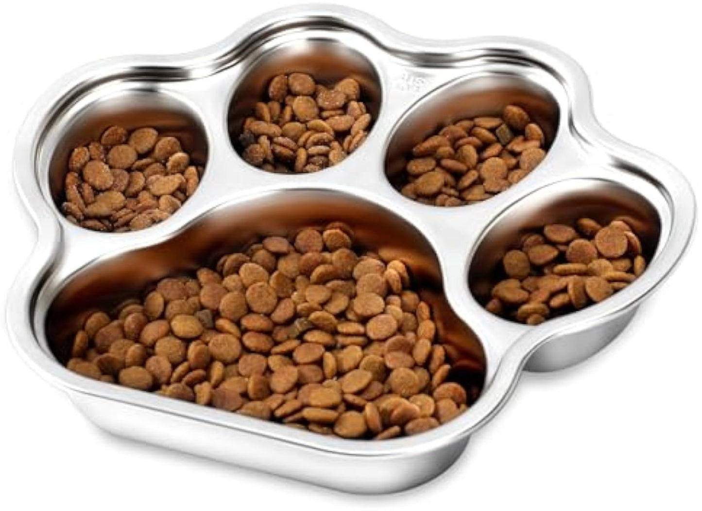 Dog Bowls Slow Feeder Stainless Steel Small Medium Breed Slow Feeding For Fast Eater Dog Dishes To Slow Down Eating Non Slip Dog Food Bowl