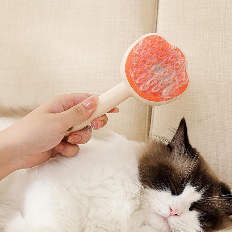 Steamy Brush Electric Sprayer For Massage Pet Grooming Tool Shedding