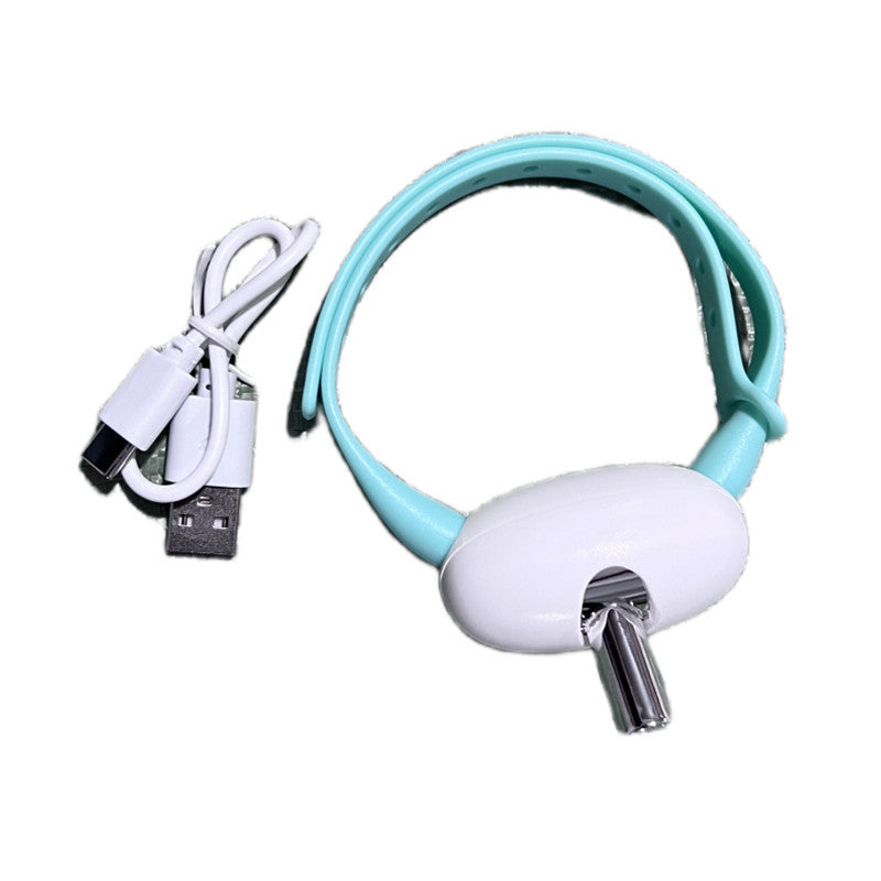 *Free Shipping Automatic Smart Laser Teasing Cat Collar Electric USB  Charging Toys
