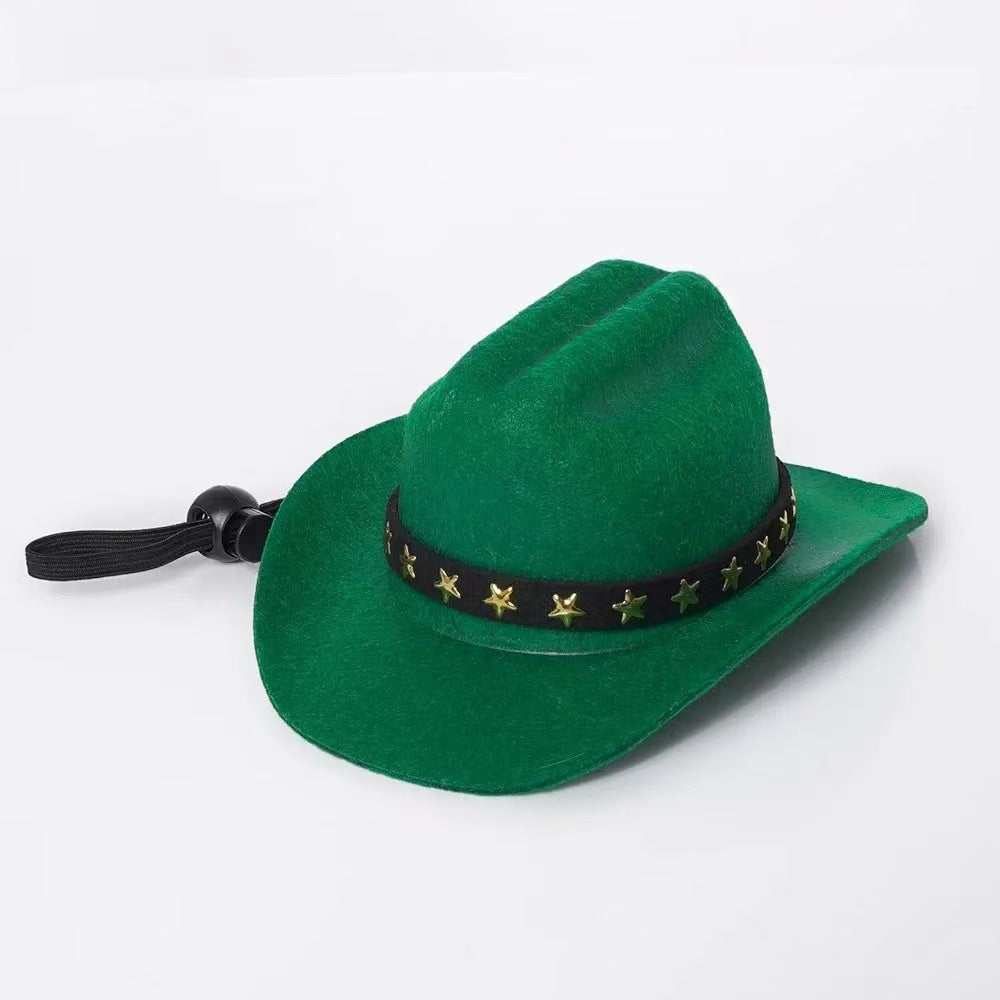 Doll Fur Felt Hat Pet Hat