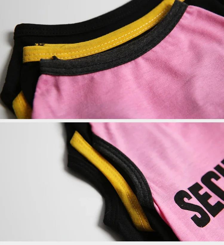 Security Pet T-Shirt Clothing Costume for Small Dogs *Free Shipping
