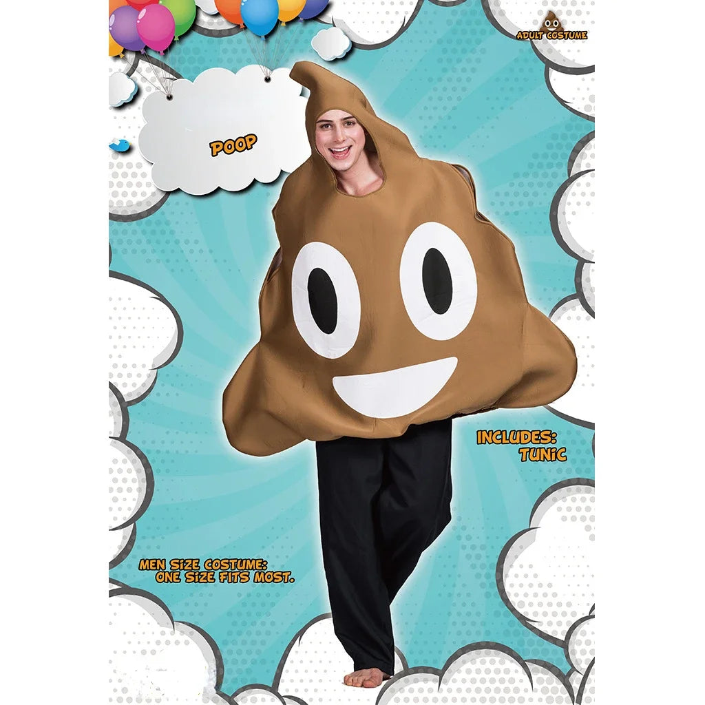 Funny Poop Prank Halloween Costume Mascot Clothes
