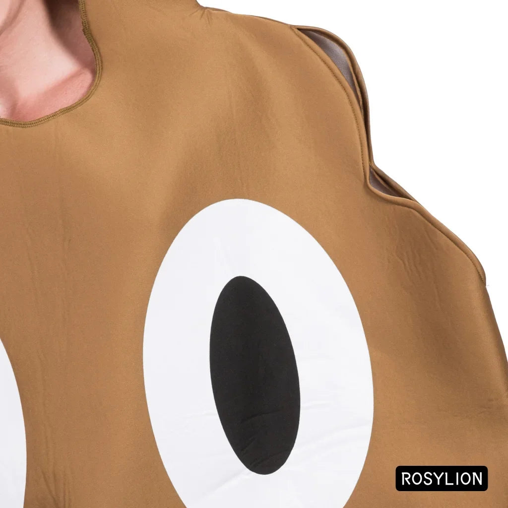 Funny Poop Prank Halloween Costume Mascot Clothes