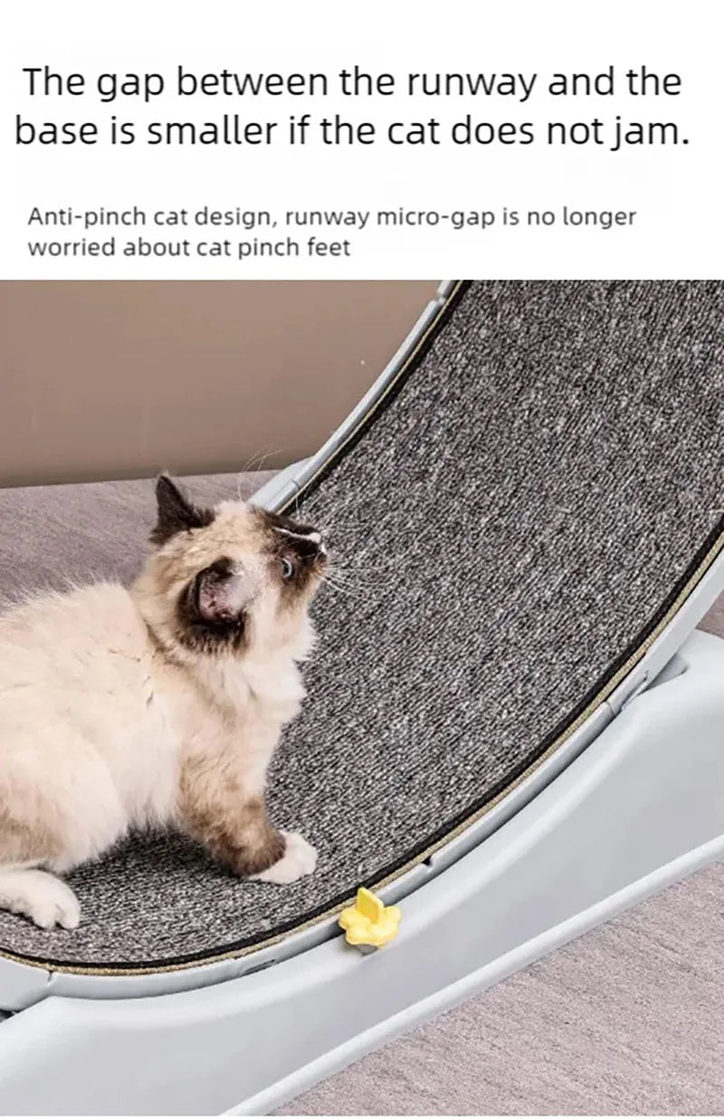 Pet  treadmill fitness exercise, silent cat running wheel, *FREE SHIPPING