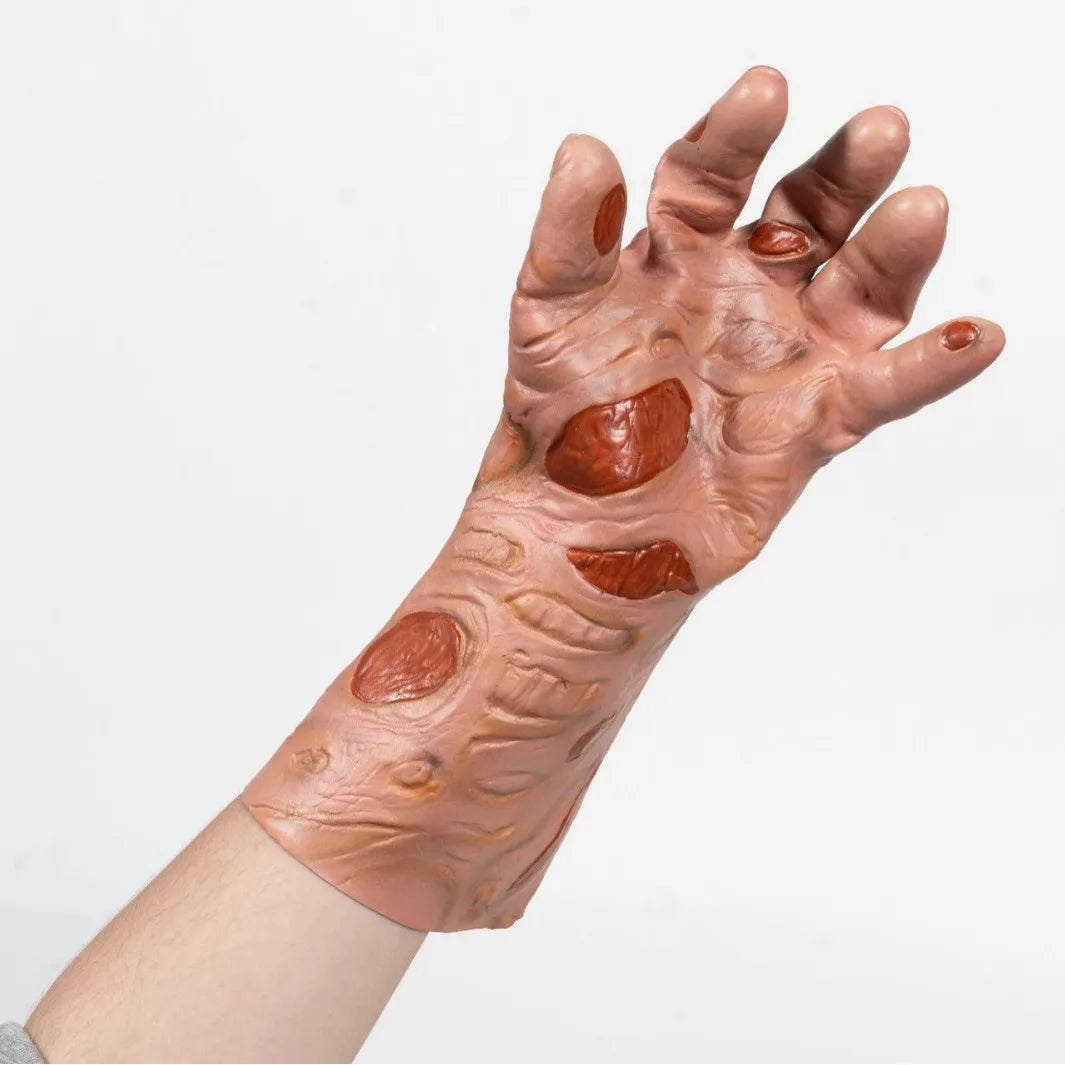 Freddy Cosplay Adult Sweater Red Striped Knitting Top Coat Hat Mask Costume *Free Shipping