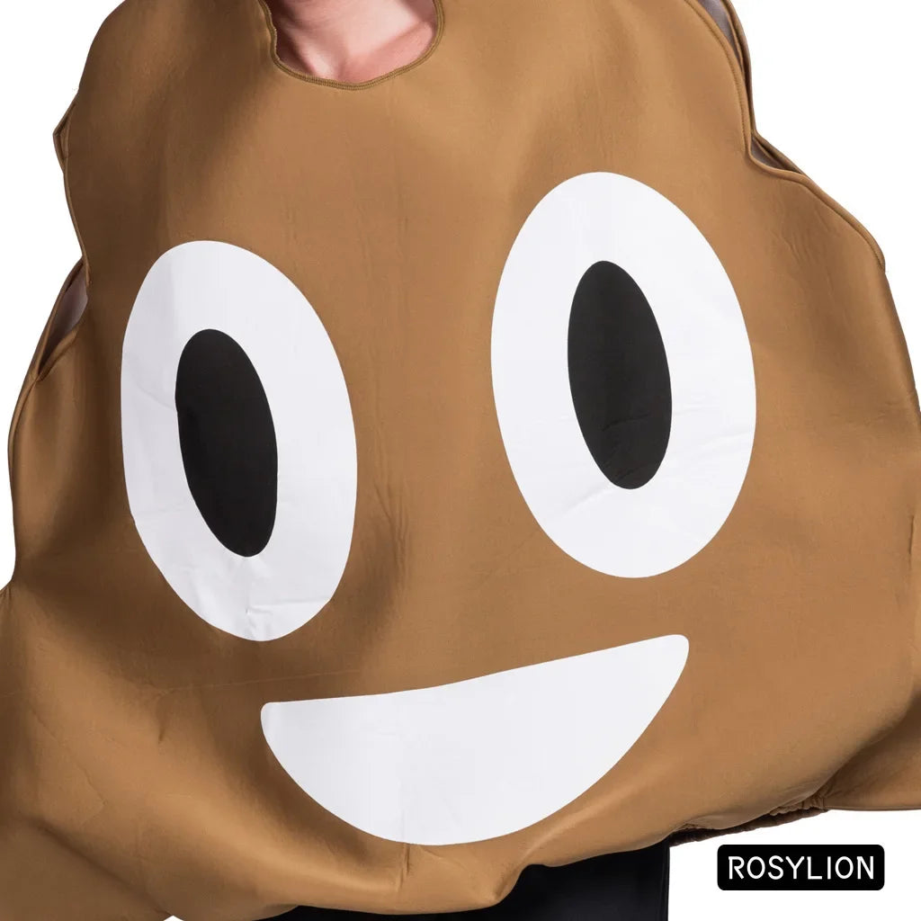 Funny Poop Prank Halloween Costume Mascot Clothes