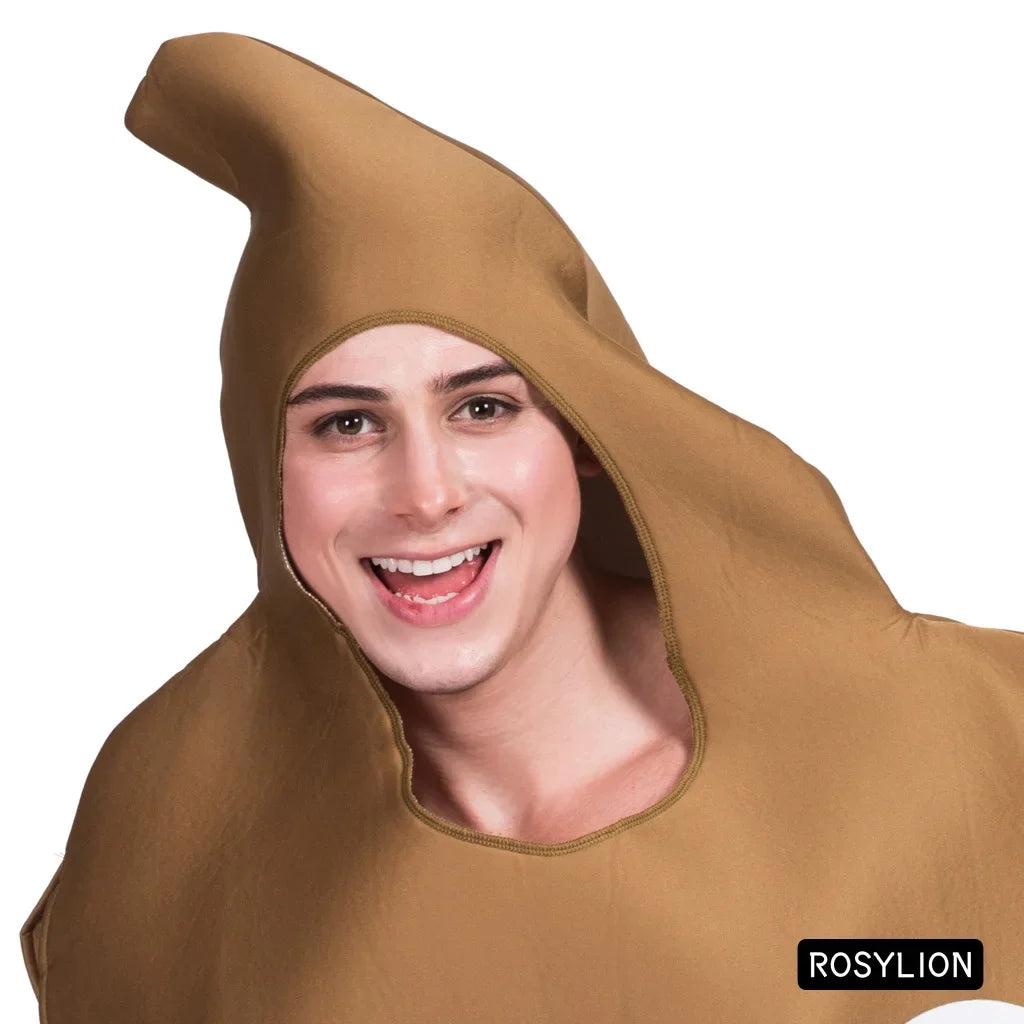 Funny Poop Prank Halloween Costume Mascot Clothes