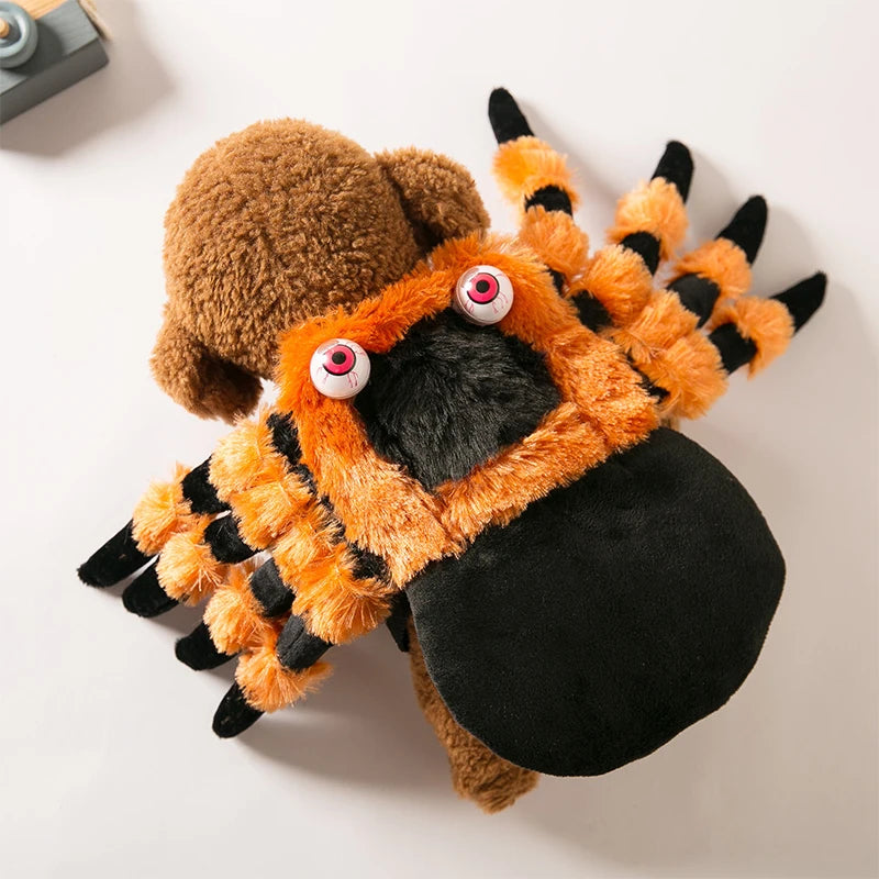 Pet Halloween Cute Red Eyed Spider Chest Back Transformation Costume *Free Shipping