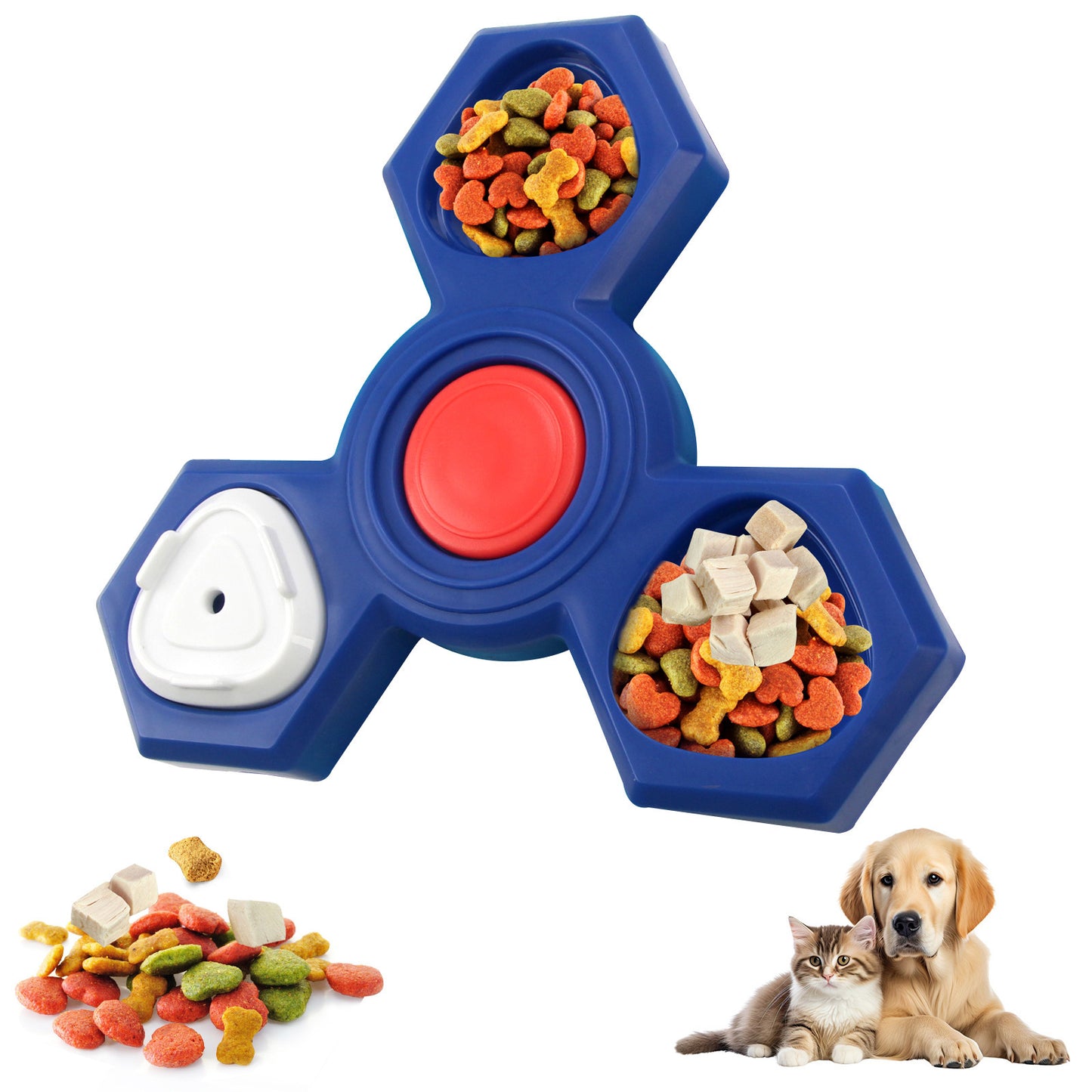 Pet Slow Feeder Bowl