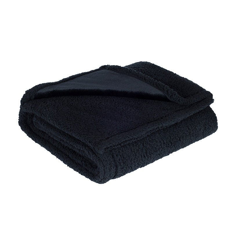 *Free Shipping Flannel Cotton Wool Sherpa Thick Pet Blanket Dog Kennel