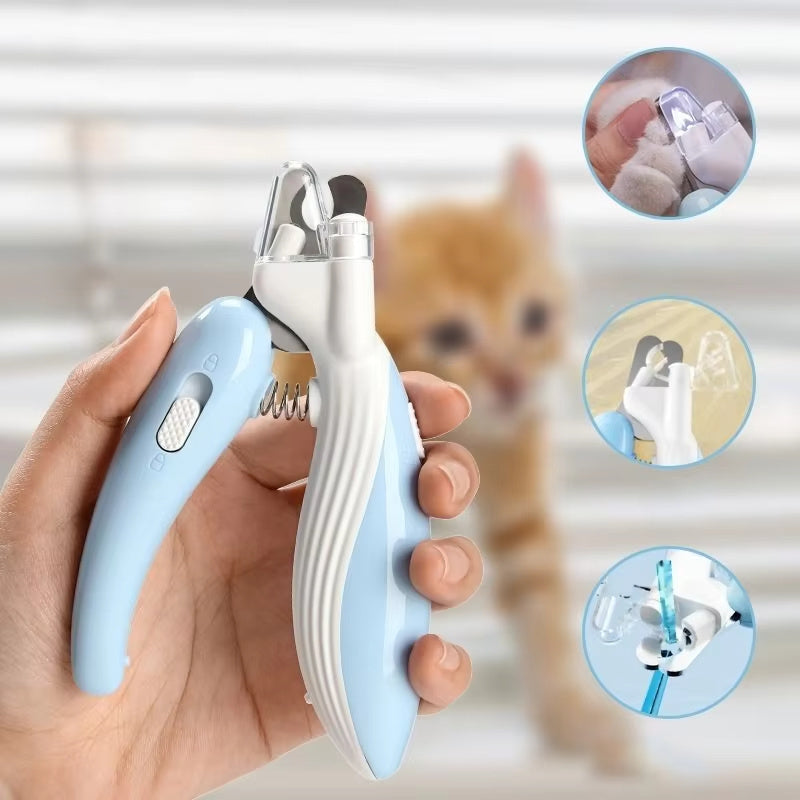 Cute Pets Nail Clippers Labor-Saving Dogs Scissors  Professional Trimmer Pet Claw Grooming Scissors For Small Animals