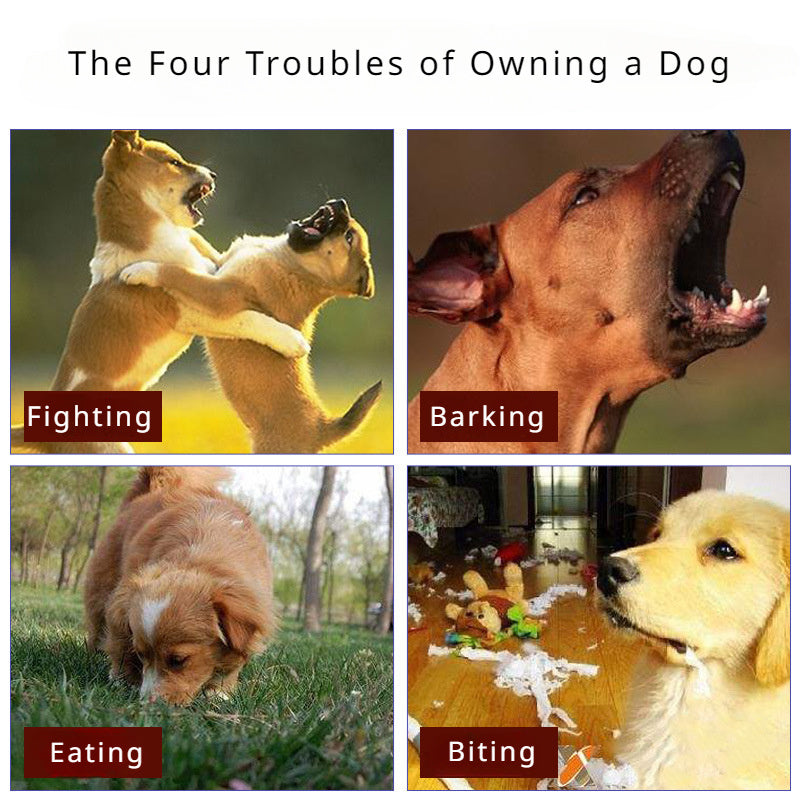 Dog Muzzle Silencer Anti-barking Bite Prevention Feeding Disorder Small Medium Large Dog Mouth Cover Teddy Golden Retriever