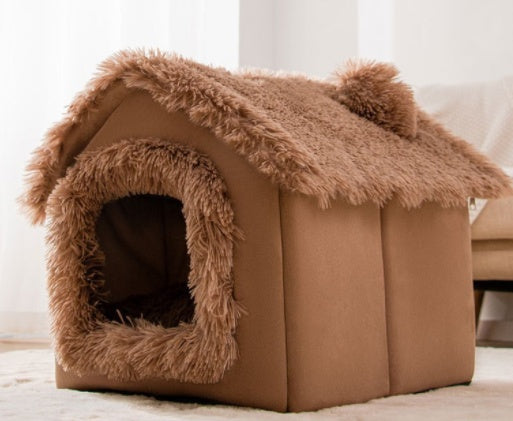 Foldable Pet Bed Winter Sofa Pets Supplies