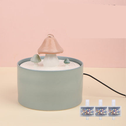 Flow Circulation Filtration Of Cat Water Dispenser