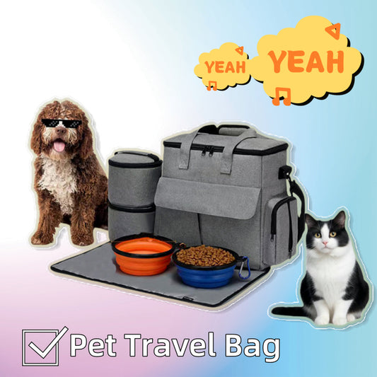 Travel Pet Bag Convenient Large-capacity Backpack Outdoor Travel Storage Bag