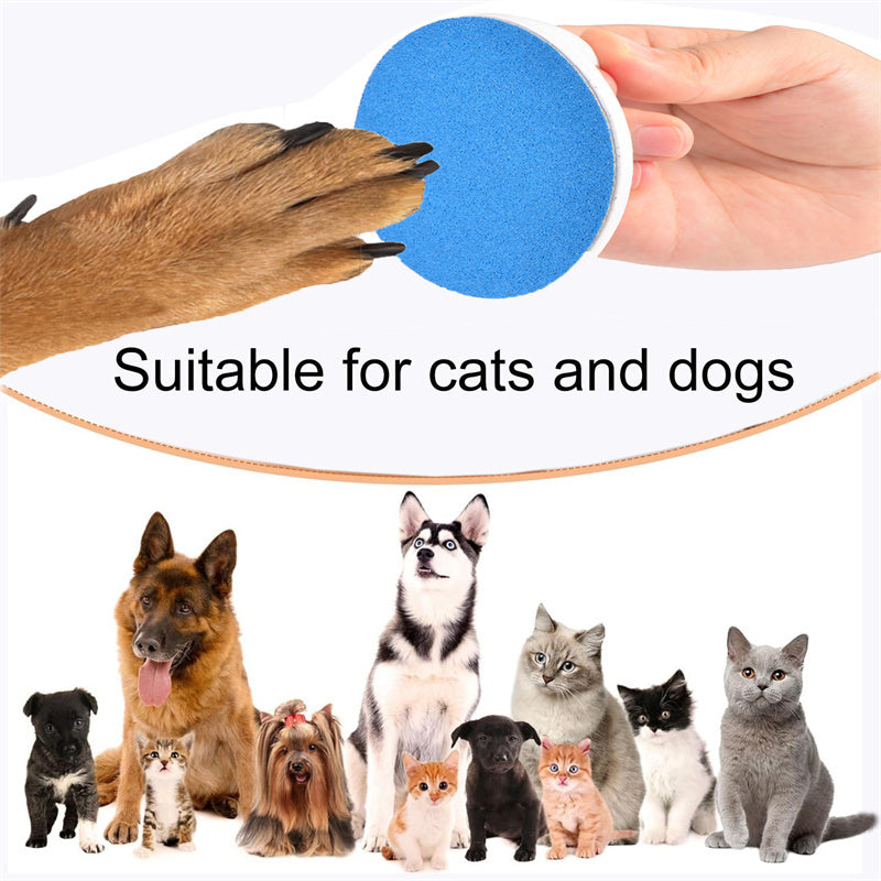Cat Dog Scratch Board For 360 Rotating Pets Claw Trimmer