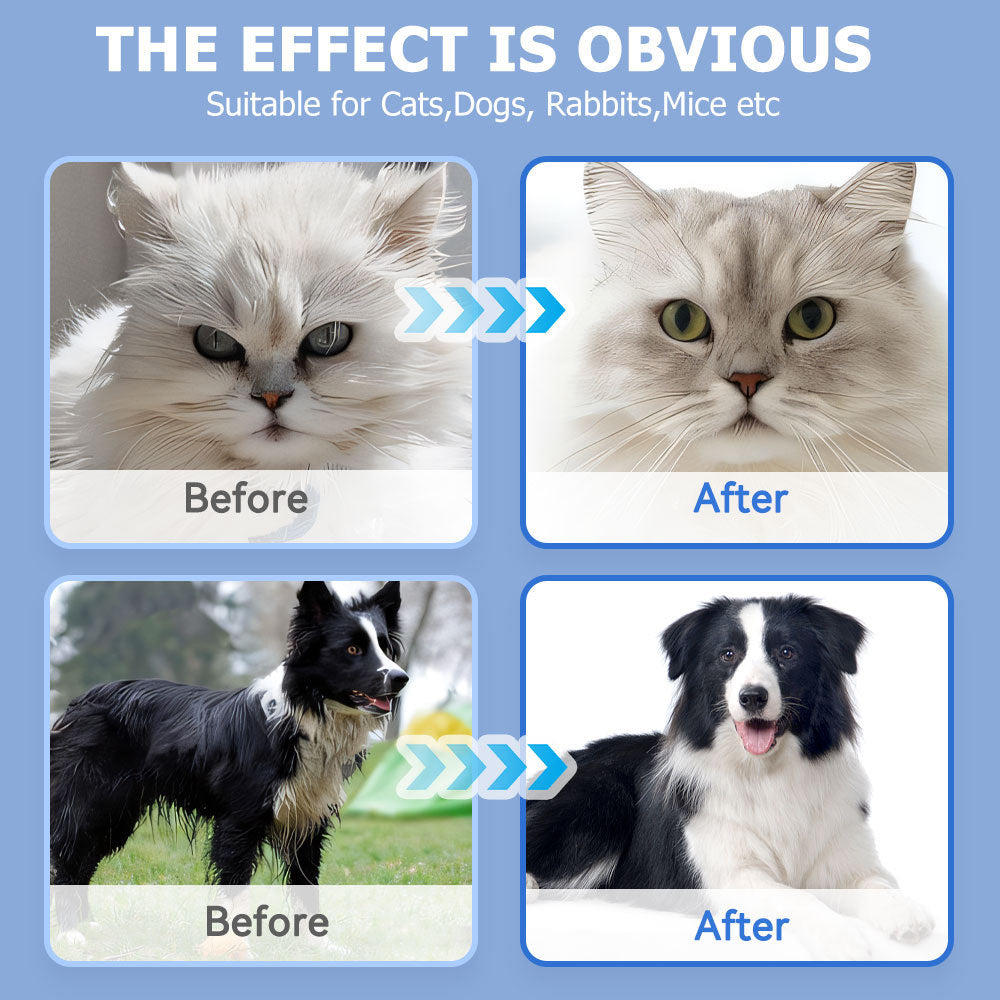 Gloves For Dog And Cat, Wipes Cleaning & Deodorizing, For Body Paws Daily Care,Grooming Wipes Cleaning Fur Traveling Rinse Free,6PCS-1PACK