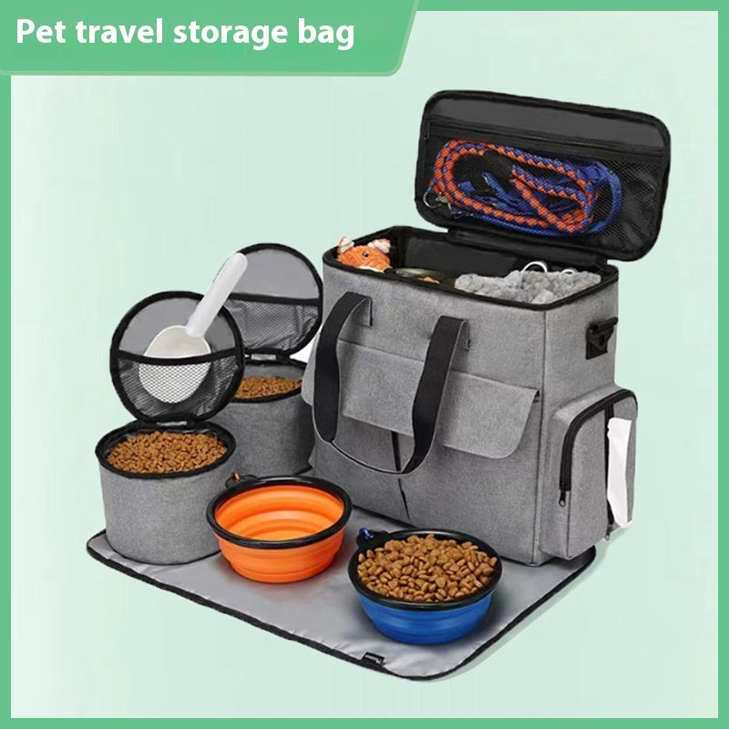 Travel Pet Bag Convenient Large-capacity Backpack Outdoor Travel Storage Bag