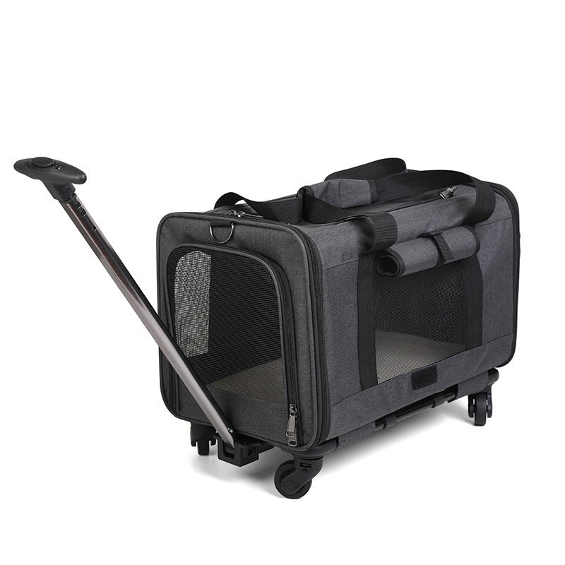 Pet Large-capacity Outgoing Cart Trolley Case