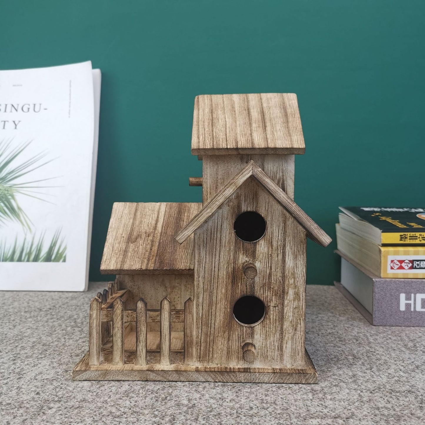 Creative Wooden Birdhouse Supply Diy Kit