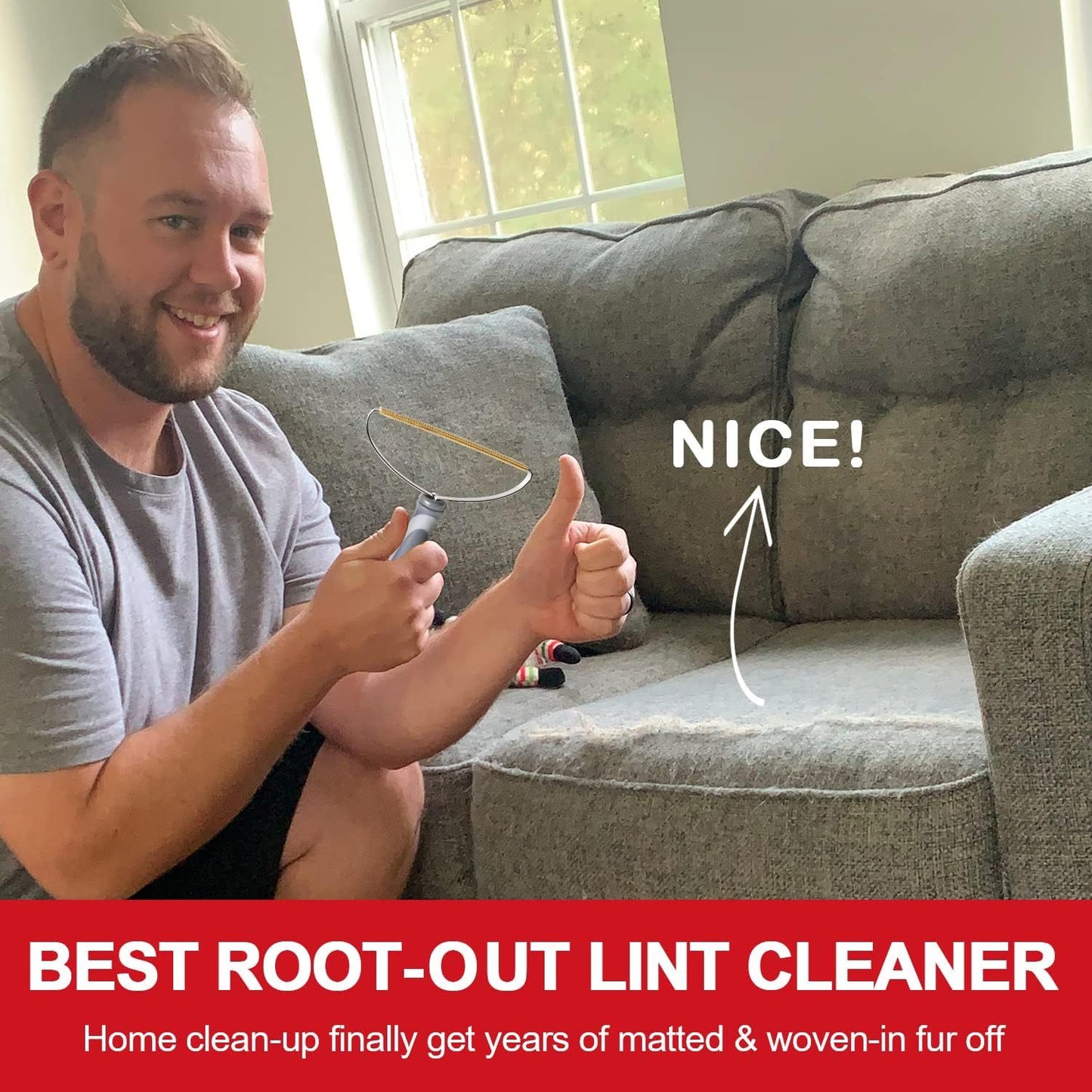 Pet Hair Remover,Fur Removal, Furniture & Rug