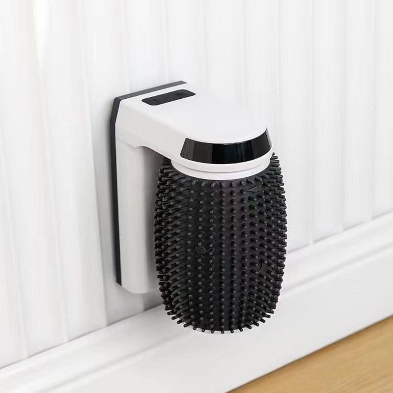Automatic Self Groomer Wall Corner Brushes Soft Cat Corner Scratcher