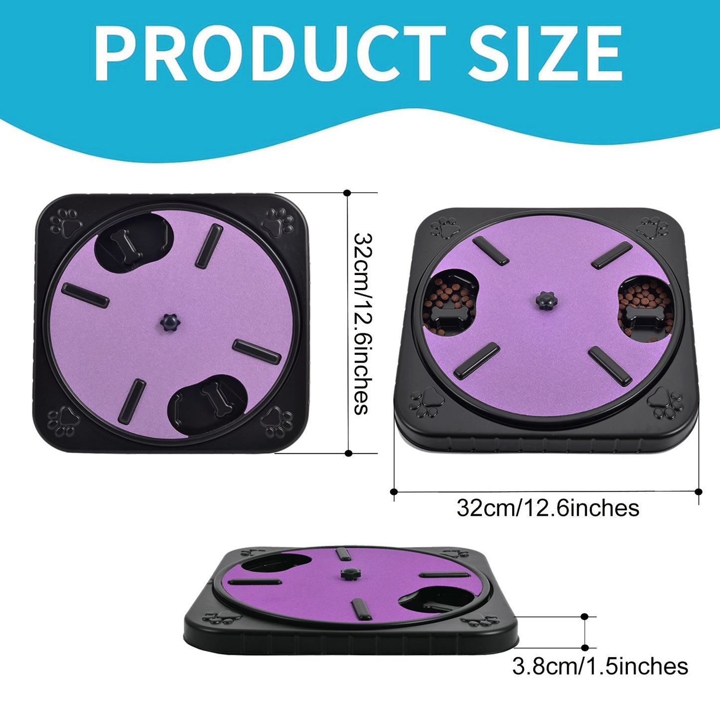 Cat Dog Scratch Board For 360 Rotating Pets Claw Trimmer