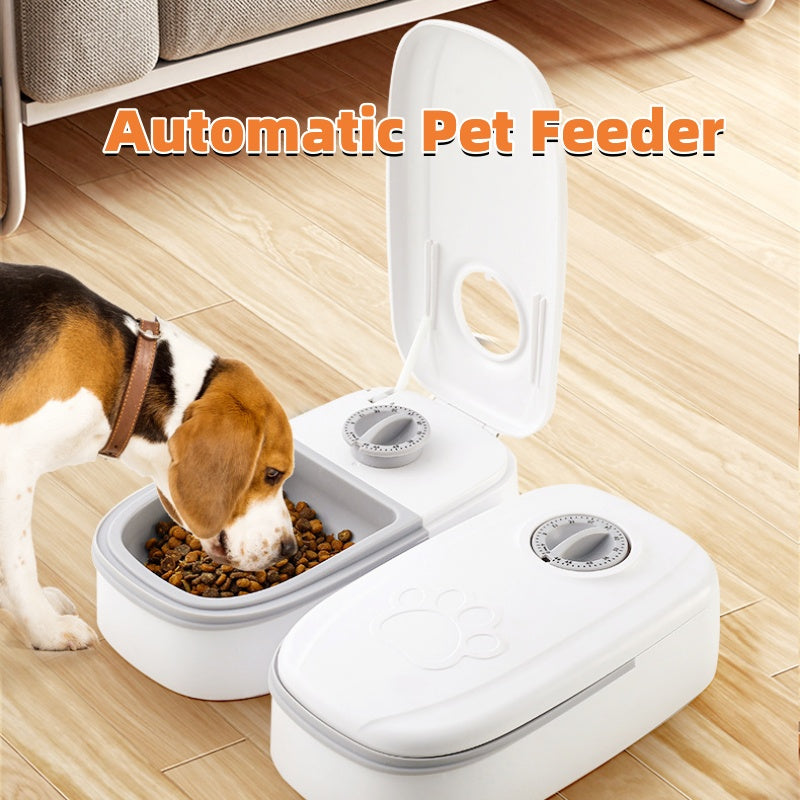 Automatic Pet Feeder Smart Food Dispenser For Cats Dogs Timer Stainless
