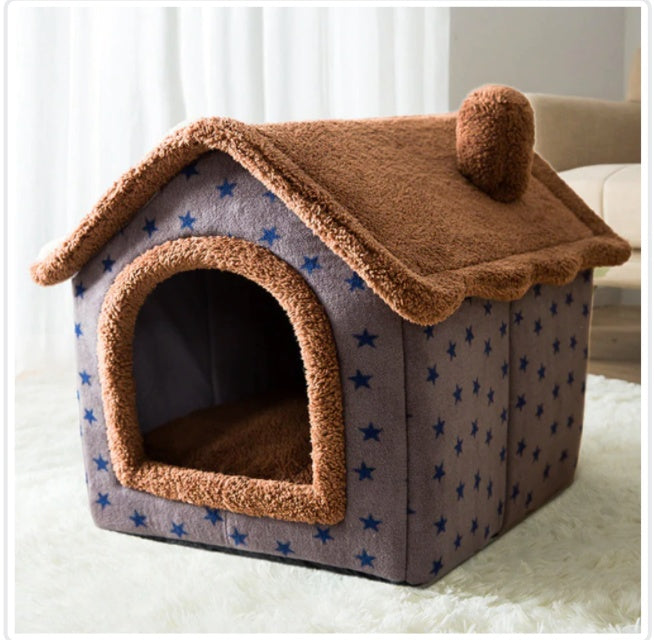 Foldable Pet Bed Winter Sofa Pets Supplies