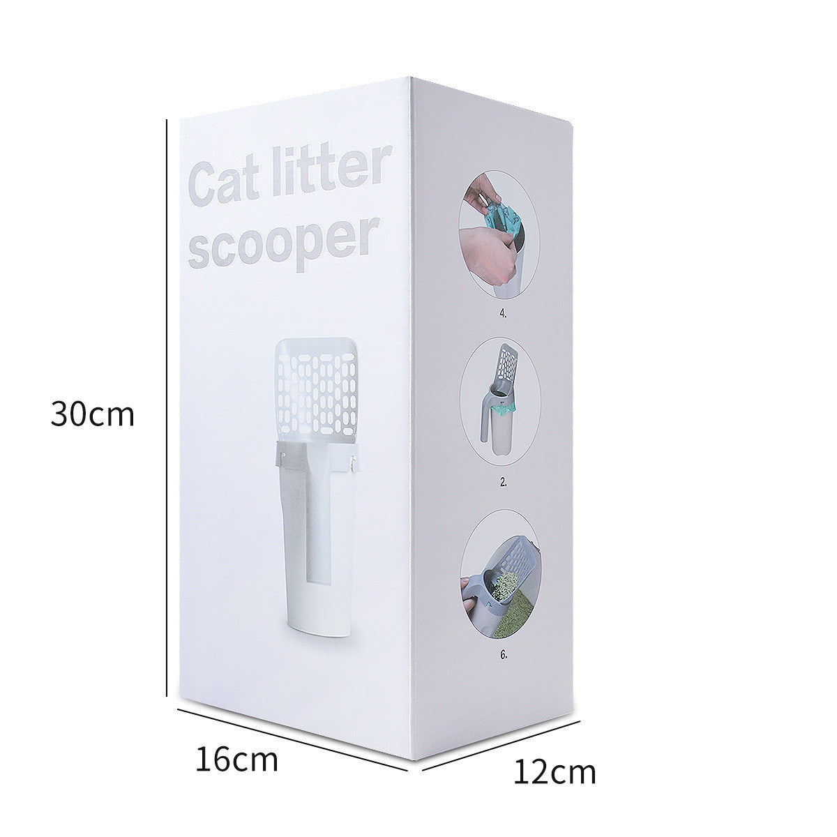 Plastic Cat Litter Scoop Pet Care