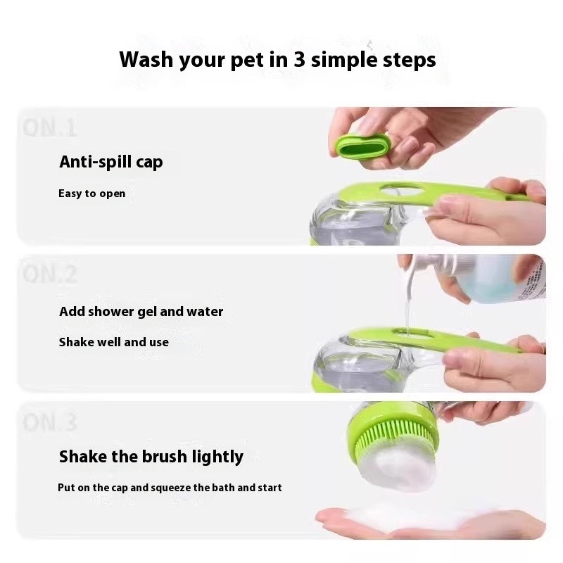 Silicone Pet Dog Bath Cat Pet Brush