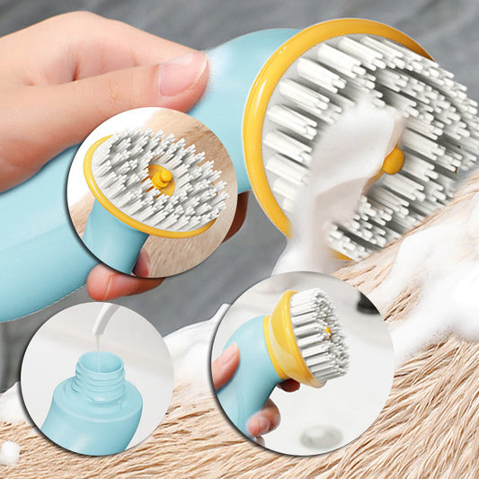 New Hand-held Pet Bath Brush Bath Brush Grooming Tool Pet Supplies