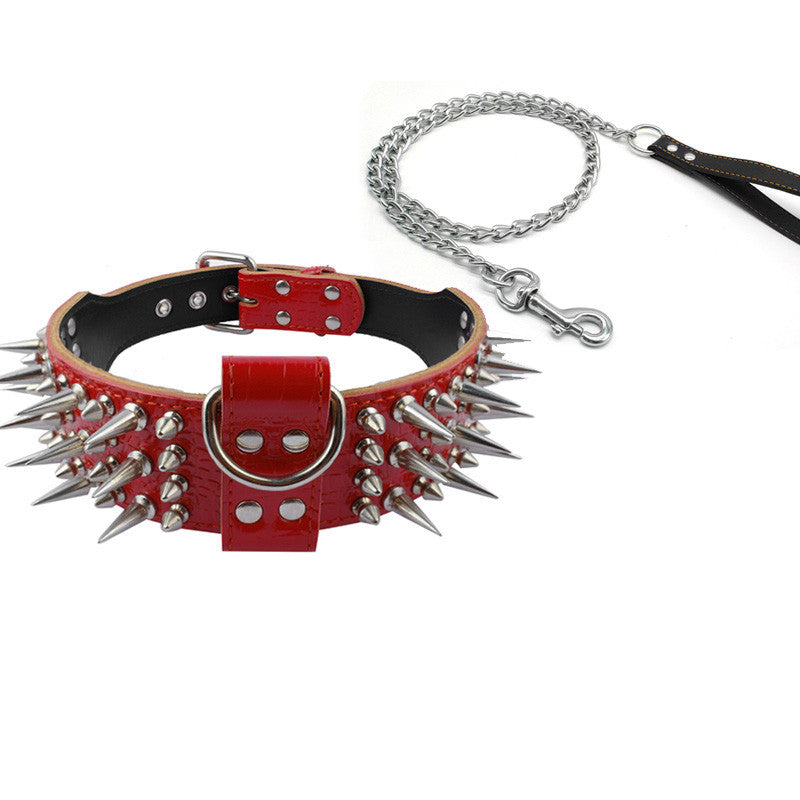 Dog Collar Pit Bull Cathrow Rivet Chain