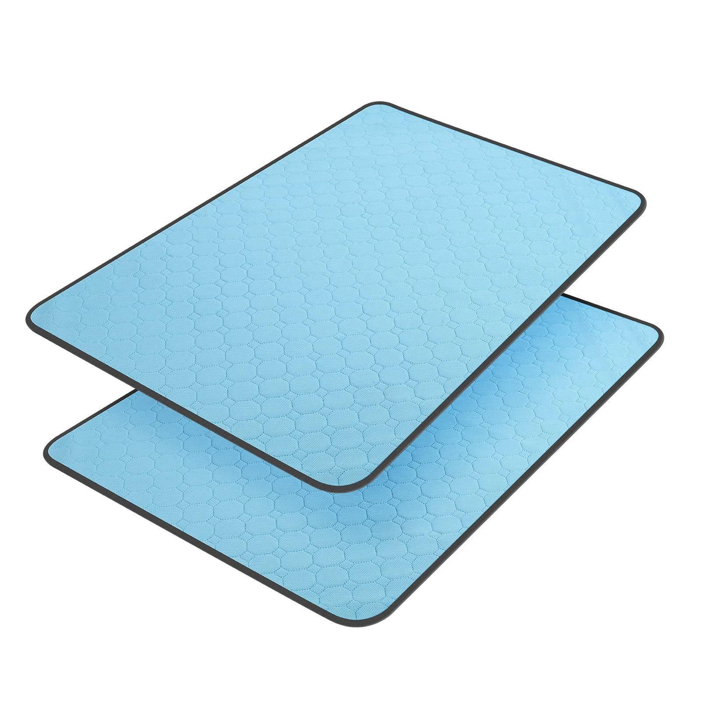 Washable Dog Urine Pad, Waterproof Toilet Training Mat, 89.5 X 59.2 Cm - 34.5 In X 23 In, Non-Slip Diaper For Puppies And Cats, 2 Packs