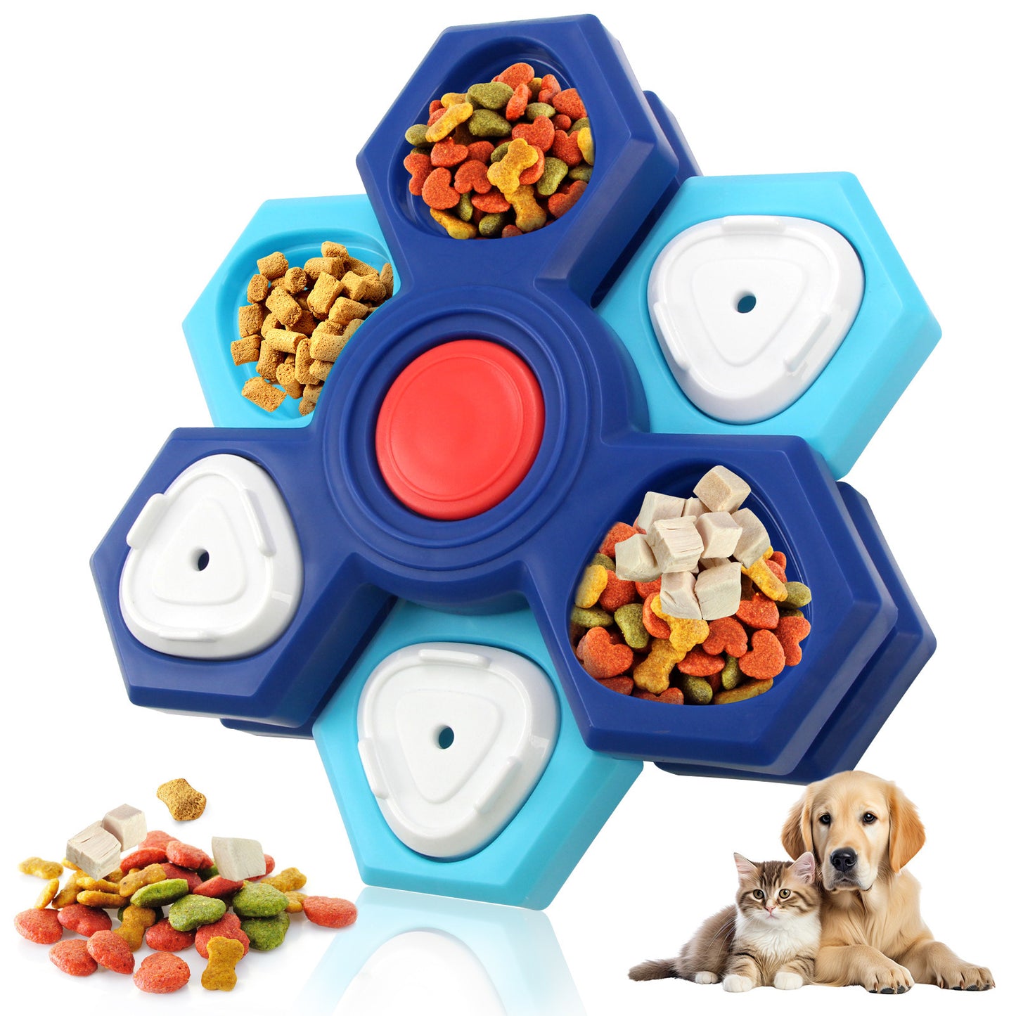 Pet Slow Feeder Bowl