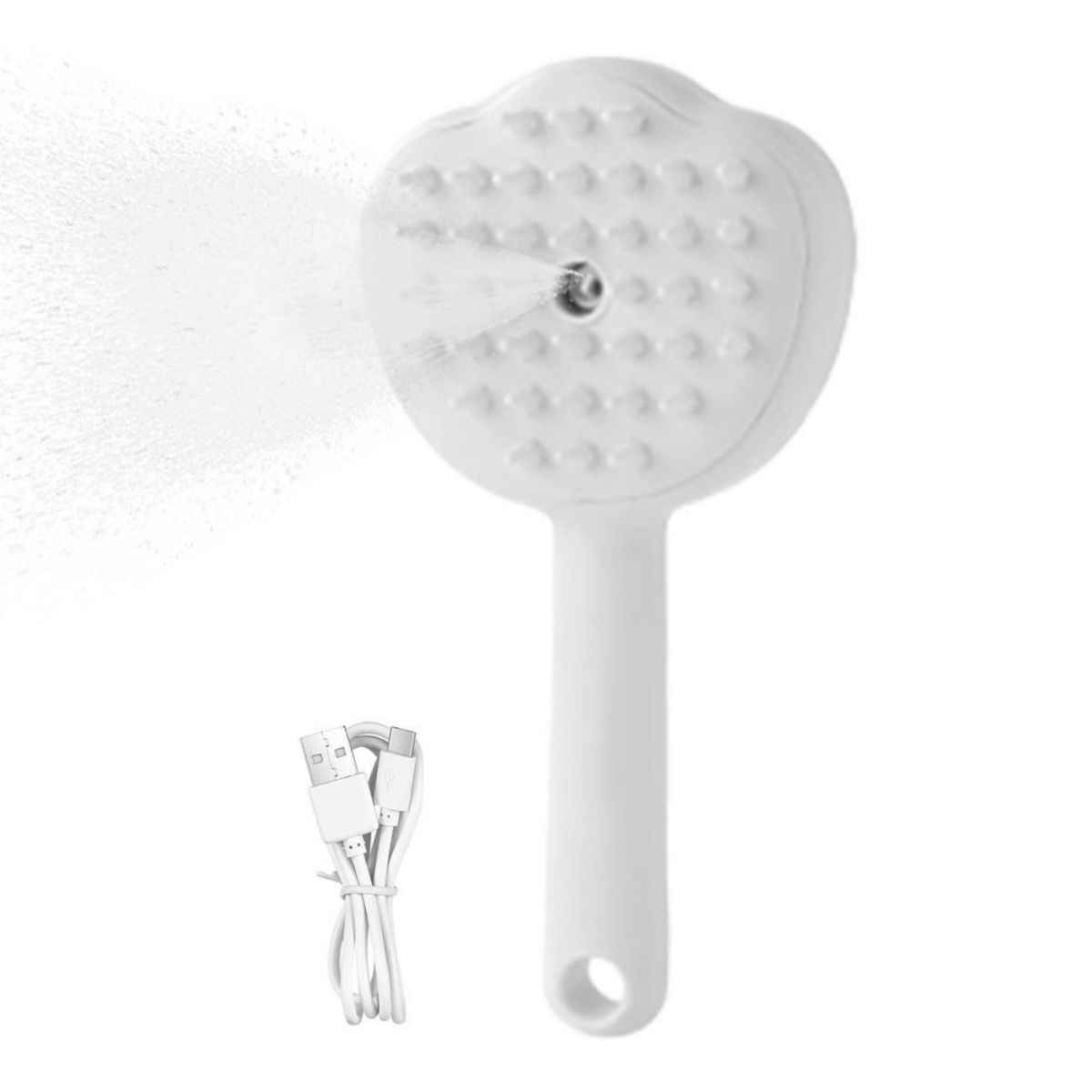 Steamy Brush Electric Sprayer For Massage Pet Grooming Tool Shedding