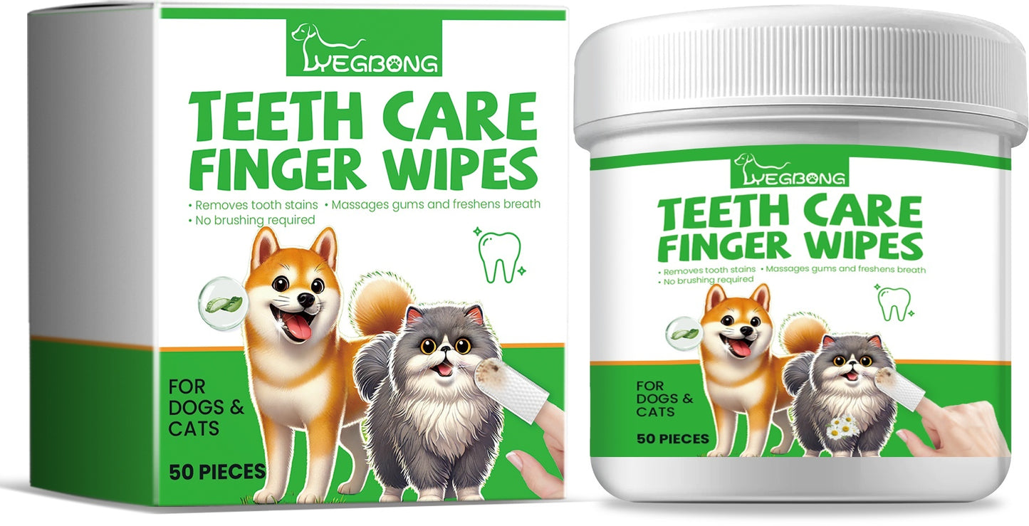 Teeth Care Finger Wipes