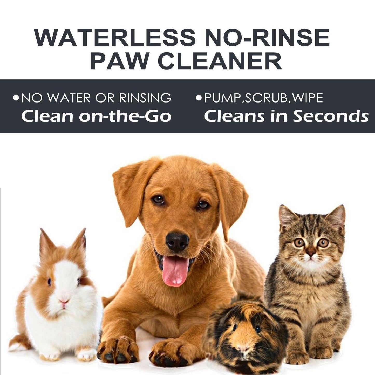 Dog, Cat Paw Cleaning, Paw Care, Cleaning Agent