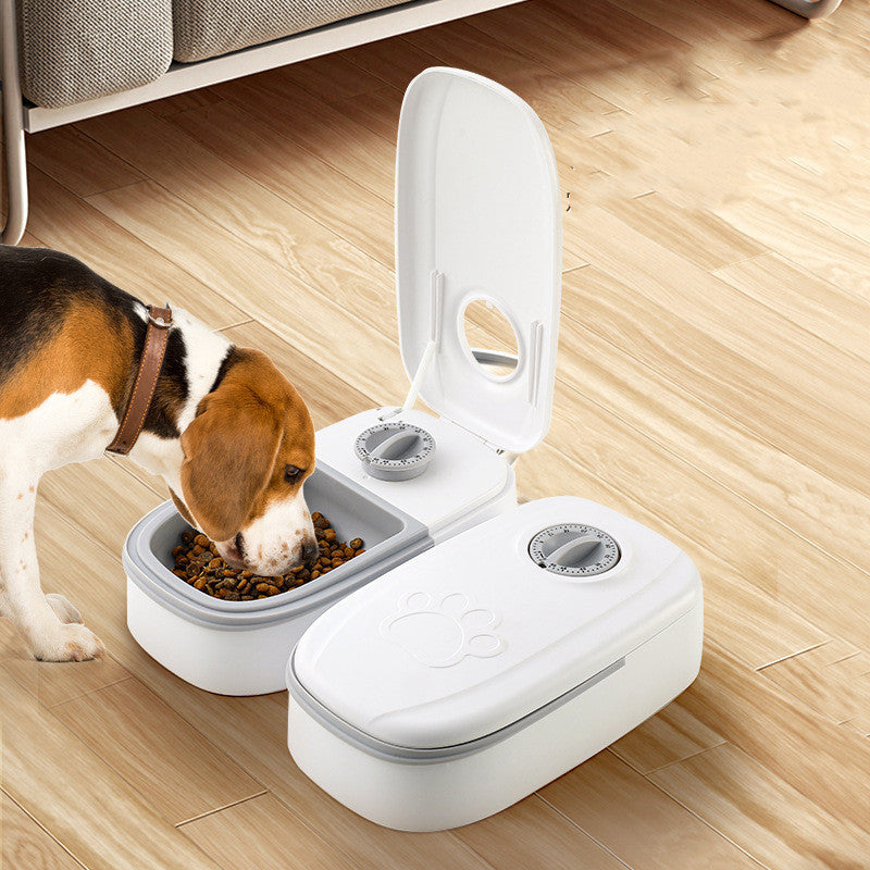 Automatic Pet Feeder Smart Food Dispenser For Cats Dogs Timer Stainless